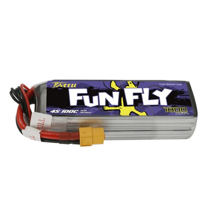 Tattu FunFly 1800mAh 4s 100C Lipo Battery