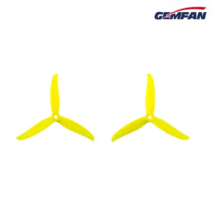 Gemfan Hurricane 4937-3 TRI-BLADE PROPELLER (2CW+2CCW)