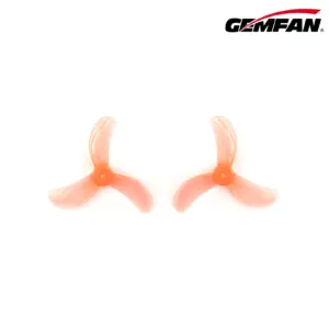 GEMFAN 1608-3 40MM TRI-BLADE 1.0MM & 1.5MM SHAFT PROPELLERS - (4CW+4CCW)