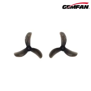 GEMFAN 1608-3 40MM TRI-BLADE 1.0MM & 1.5MM SHAFT PROPELLERS - (4CW+4CCW)