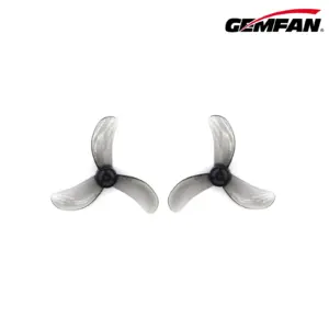 GEMFAN 1608-3 40MM TRI-BLADE 1.0MM & 1.5MM SHAFT PROPELLERS - (4CW+4CCW)