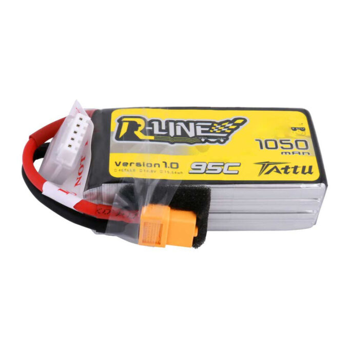 Tattu R-Line 1050mAh 4S 95C LiPo Battery
