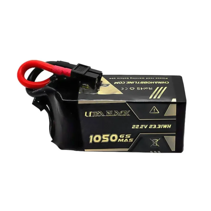 CNHL Ultra Black Series 1050mAh 6S 150C LiPo Battery 