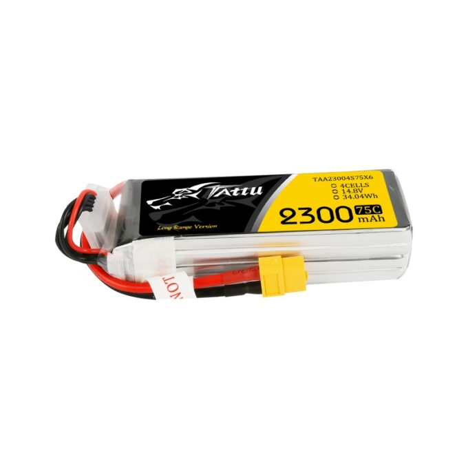 Tattu 4S 2300mAh 75C XT60 Lipo battery